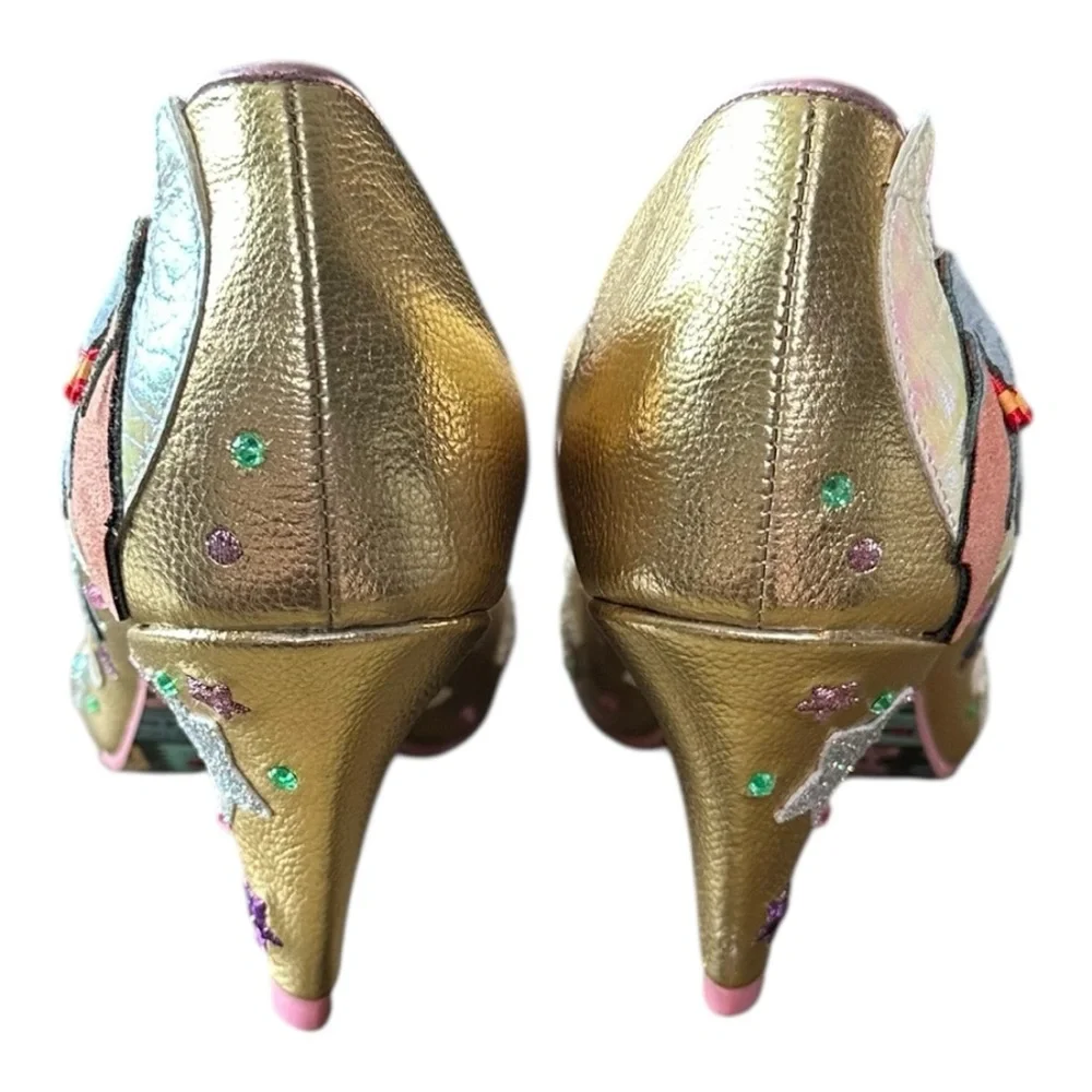 Rare Irregular Choice Dumbo Golden Slumber Collectors Heels - Picture 5 of 7
